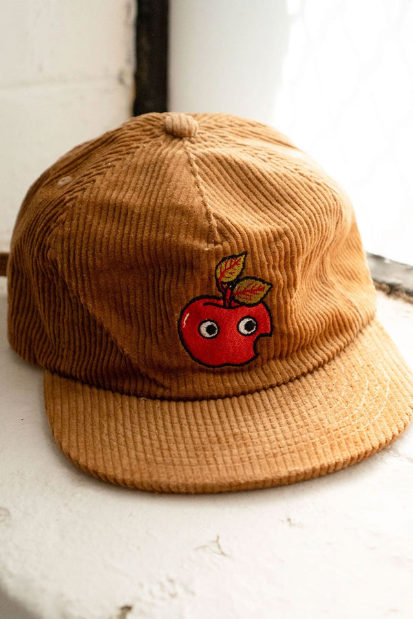 Googly Apple Cinnamon Corduroy 5 Panel Hat