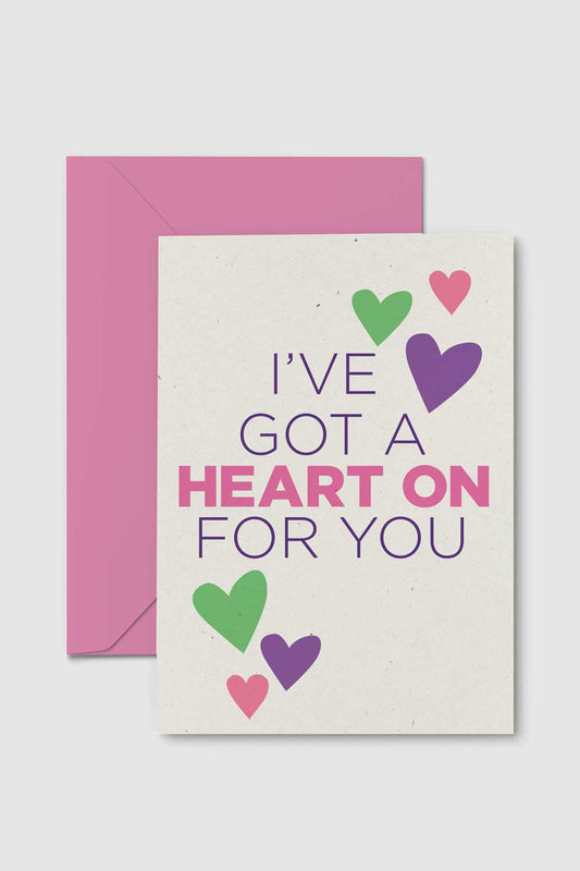 Heart On Card
