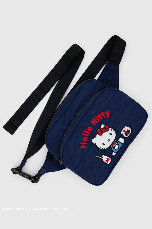 Fanny Pack - Embroidered Hello Kitty Milkshake