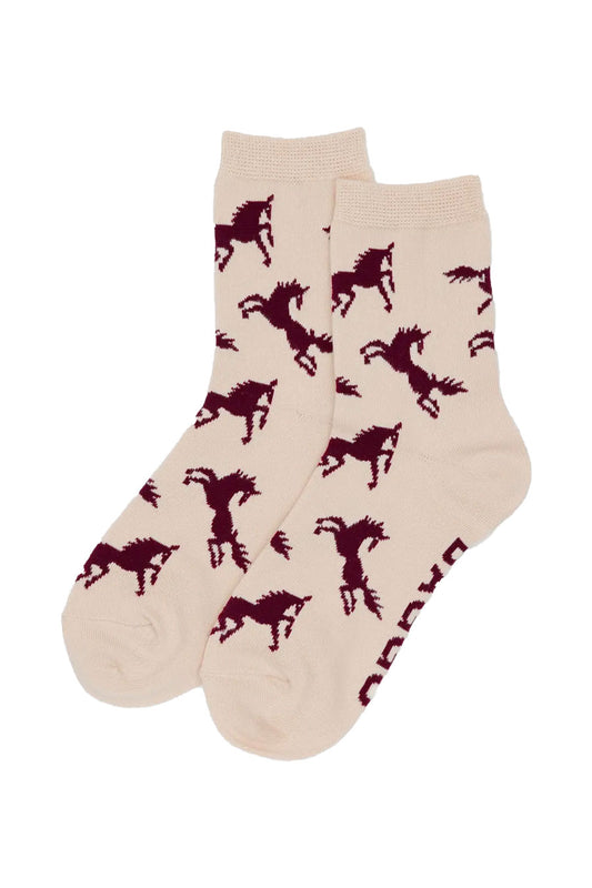 Crew Socks - Horses