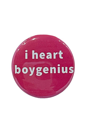 i heart boygenius button