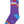 Load image into Gallery viewer, One pair of purple mid calf athletic socks with a blue heel and toe. Across the toes there is yellow and red stirpes. Across the top there is White, blue, green, yellow, pink, and red stripes. The socks say I Heart Drag in white lettering. white background.
