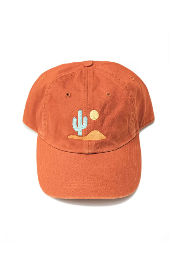 Lone Cactus Dad Hat | Burnt Orange