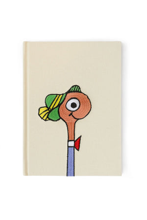 3P4 x Richard Scarry® - Lowly Worm Embroidered Journal