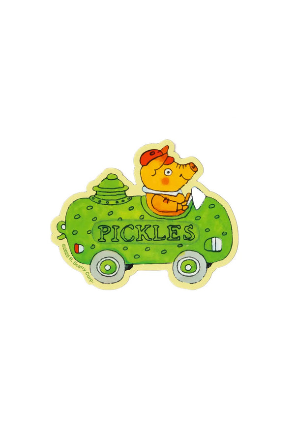 3P4 x Richard Scarry® - Pickle Car Magnet