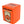 Load image into Gallery viewer, Orange box holding a scented candle. The outside of the box features an illustration of the candle that has a Jackolantern on the front. White background.
