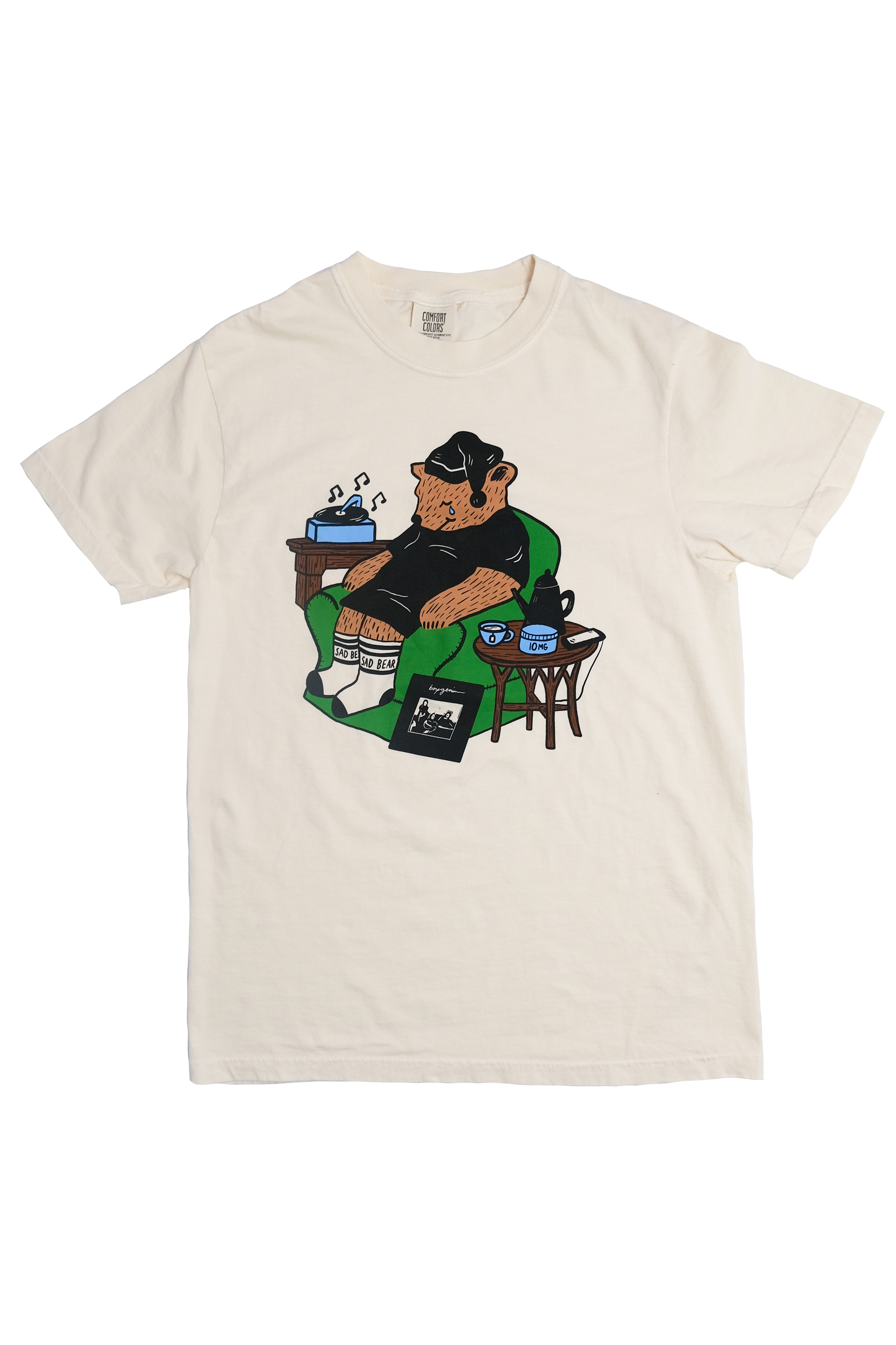Sleepy Sad Time Bear Tee – Culture Flock