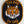 Load image into Gallery viewer, black oval patch with orange border. The patch features a crying orange tiger with the words &quot;Too Bad So Sad&quot; in orange text.
