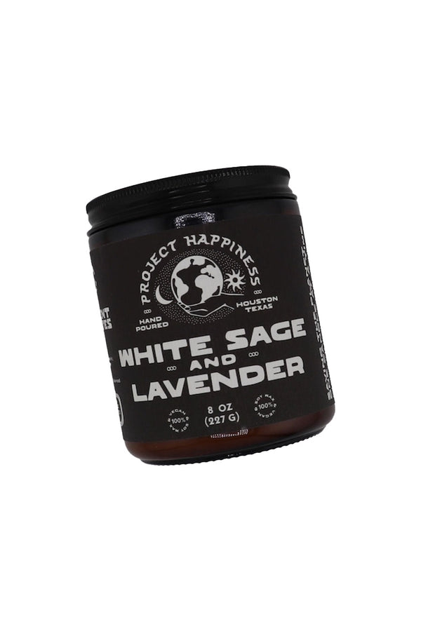 White Sage and Lavender - 8 oz Soy Candle