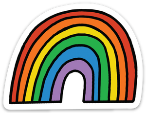 CF Rainbow Pride Sticker