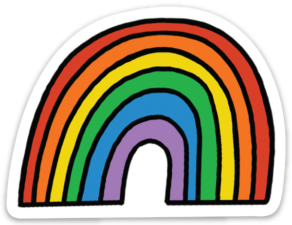 CF Rainbow Pride Sticker