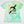 Load image into Gallery viewer, A green and yellow tie-dyed t-shirt depicting symbols representing the astrological sign &quot;Capricorn.&quot;
