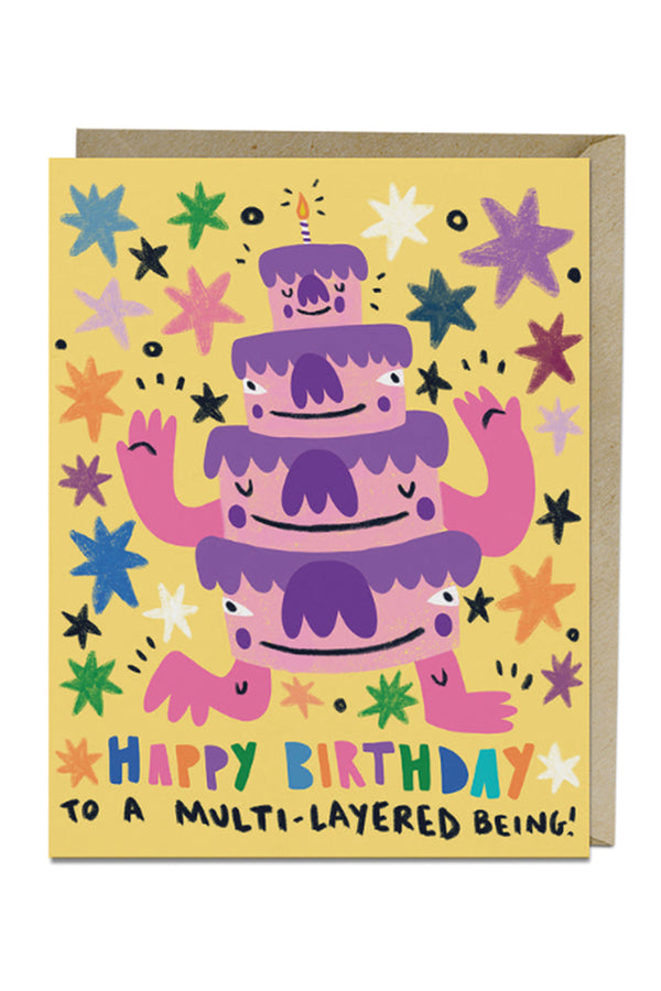 Multilayered Birthday Card