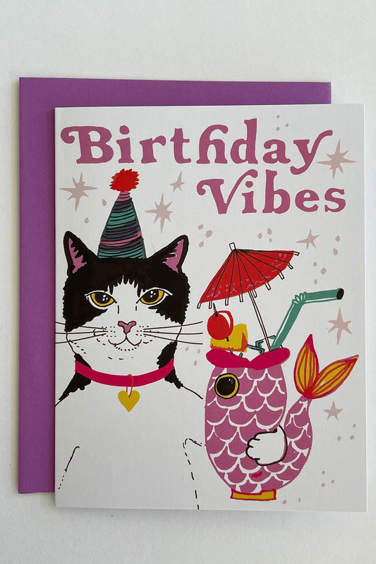 Birthday Vibes Card