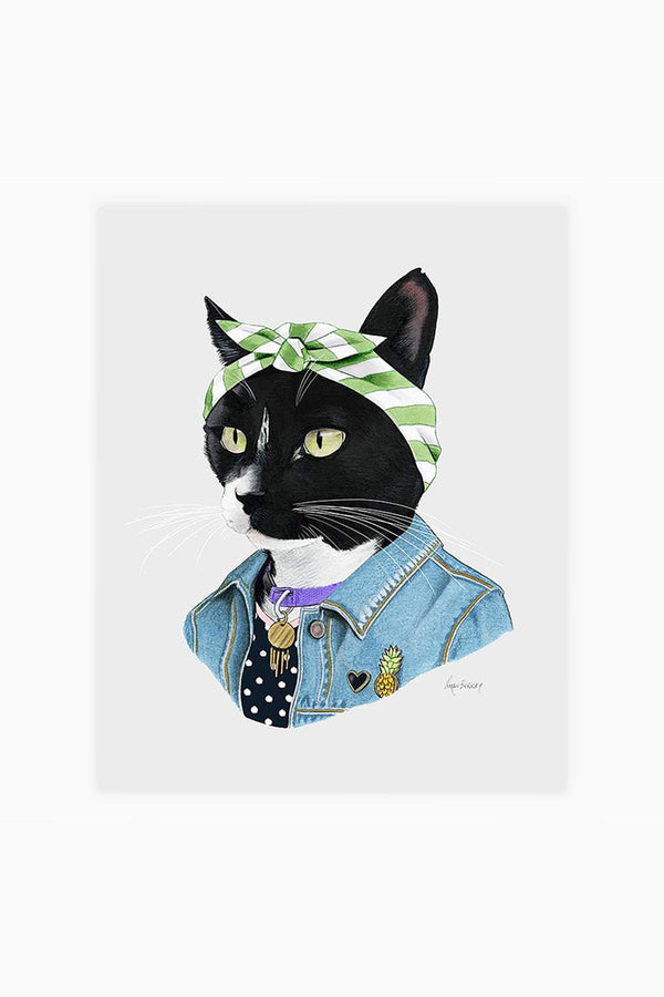 Cat Boss Print 8 x 10