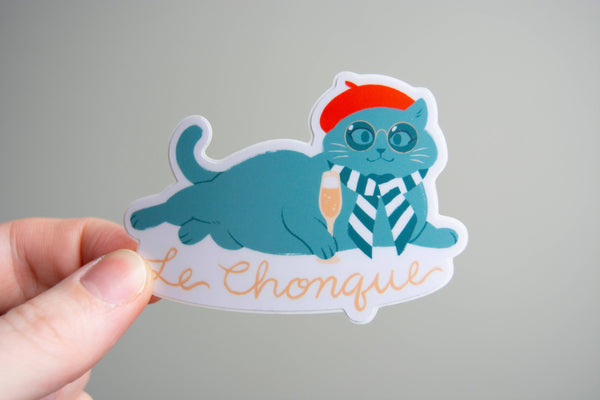 Le Chonque Kitty Sticker