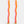 Load image into Gallery viewer, Tall votive candles in gold metal candle holder. The candles are in a squiggly shape with a pink and orange gradient color. Metal candle holders are not included. White background. 
