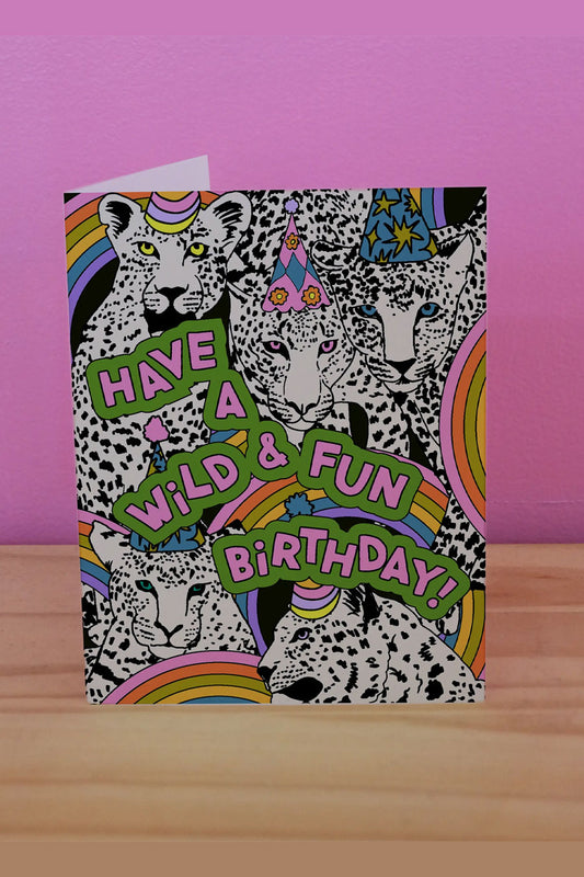 Wild N Fun Birthday Card